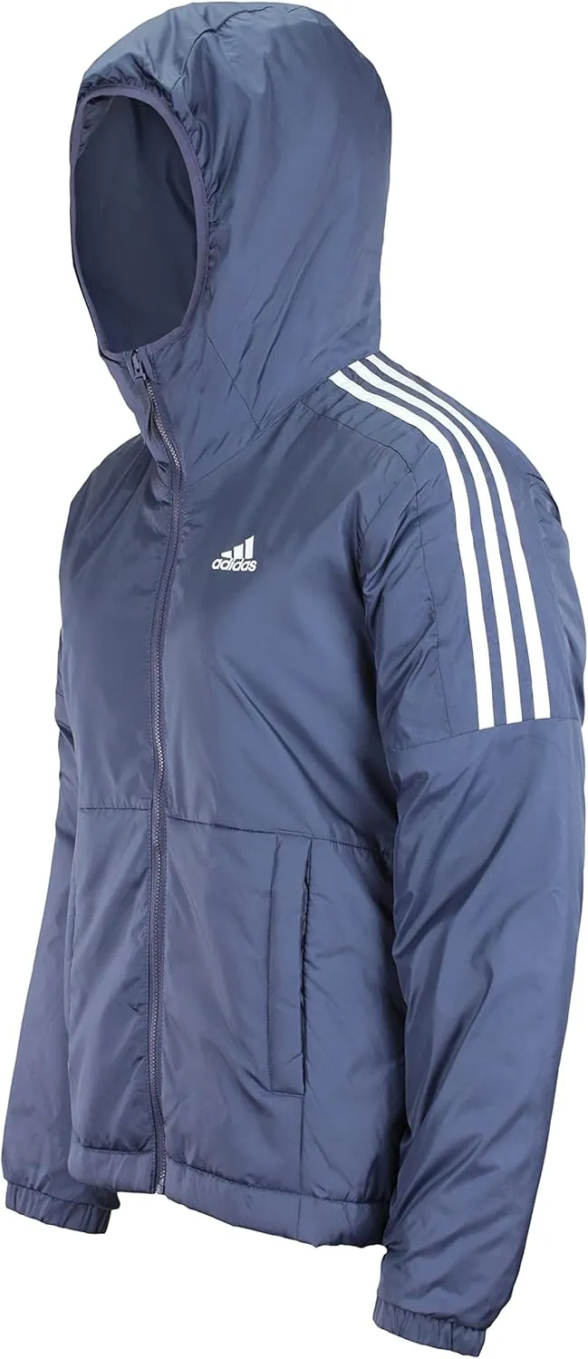 adidas Women's Essential Hooded Midweight Full Zip Jacket, Color Options