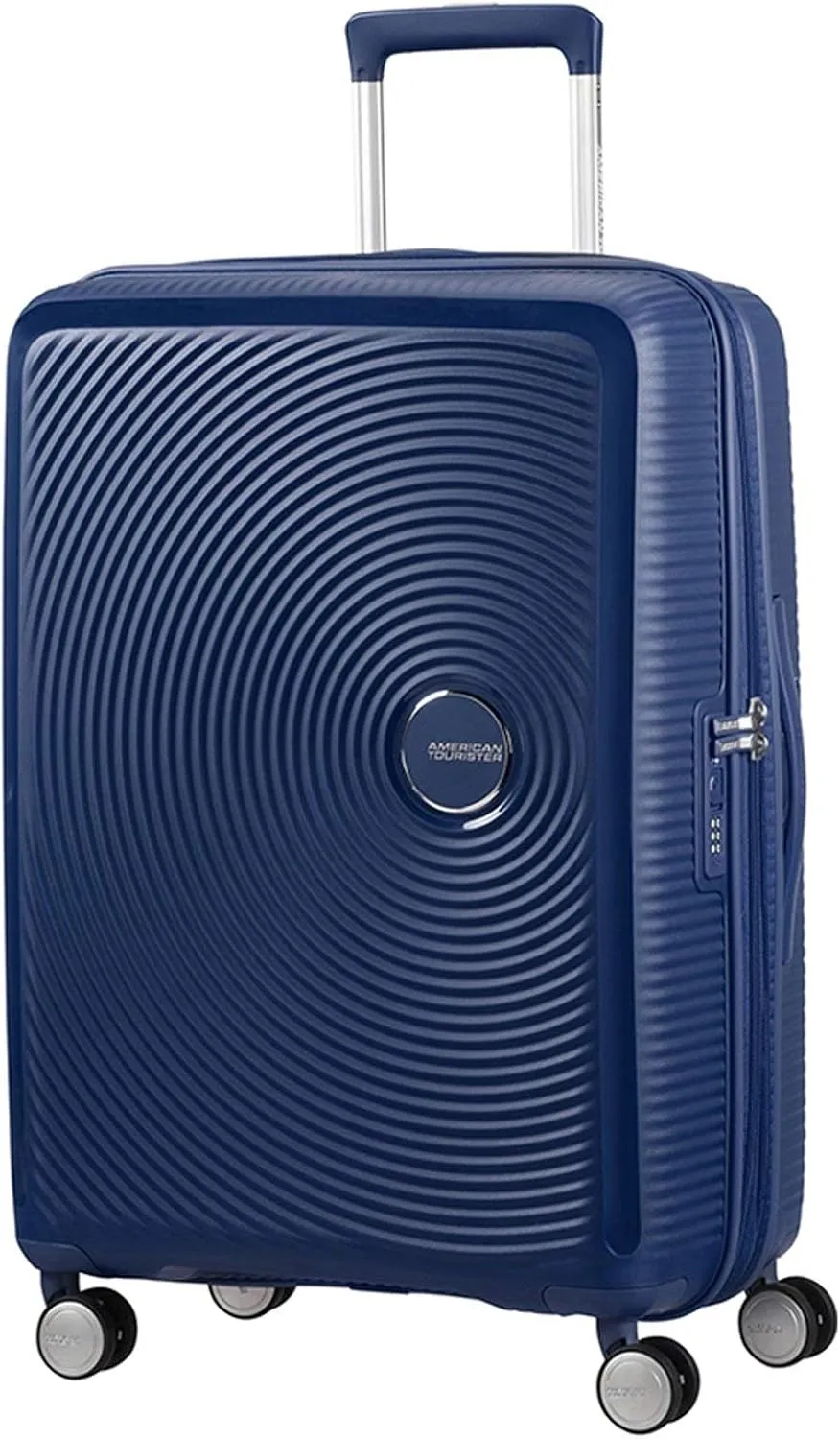 American Tourister Suitcase, Blue (Midnight Navy), Medium (67 cm-81 Litre)