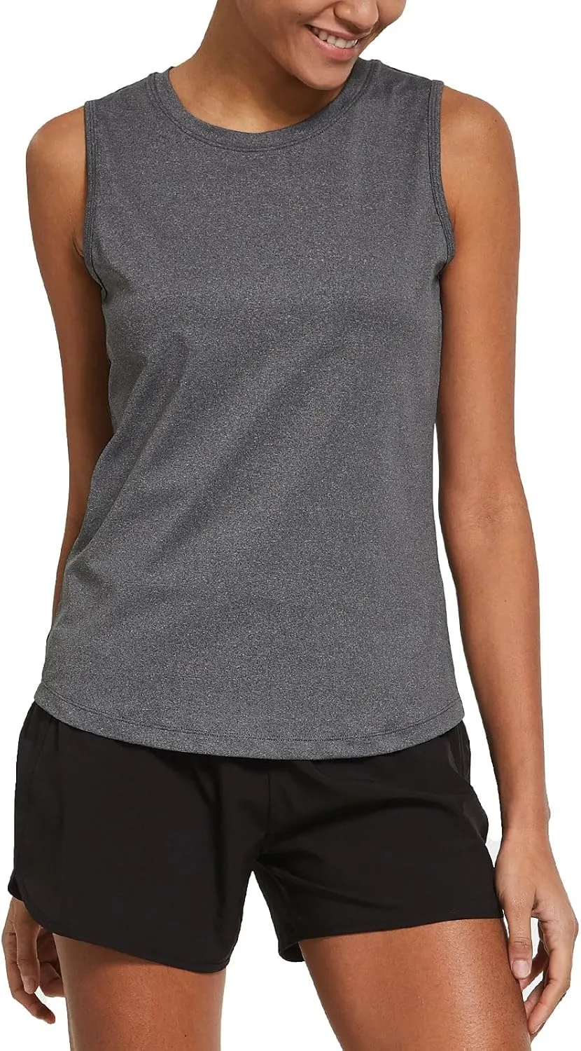 baleaf Workout Tank Tops for Women Sleeveless Running Athletic Loose Fit Yoga Tops Active Shirts Sports Gym Exercise