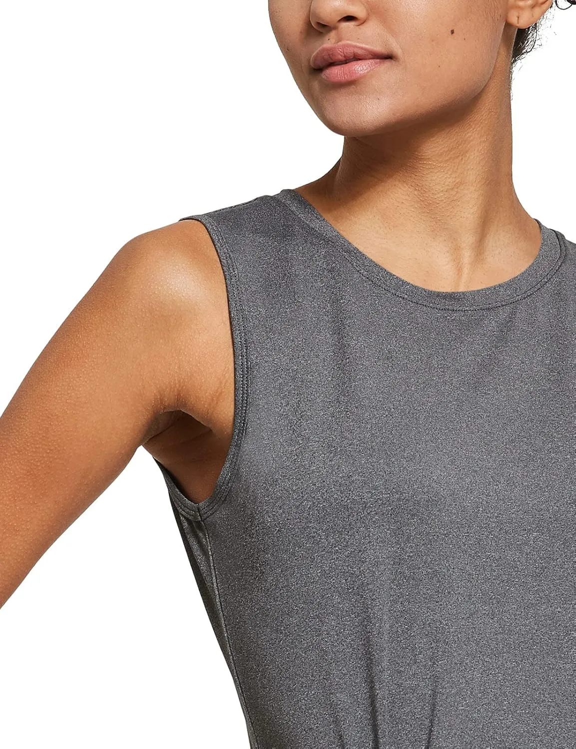 baleaf Workout Tank Tops for Women Sleeveless Running Athletic Loose Fit Yoga Tops Active Shirts Sports Gym Exercise