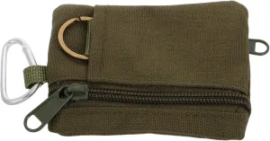 BESTYASH Waist Keychain Pouch Compact Zipper Coin Purse for Travel and Hiking Durable Organizer for Men and Women Stylish Multi Functional Accessory for Outdoor Adventures