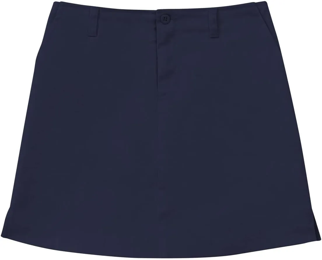 Classroom Uniforms for Girls, Scooter Skirt with Built-in Poly Knit Shorts