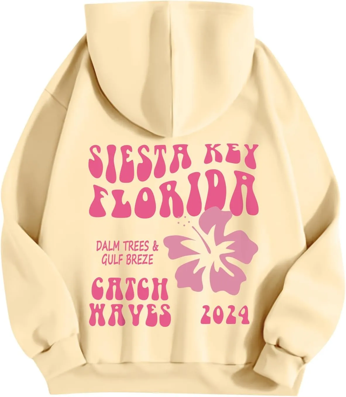 Cute Clothes For Teen Girls Long Sleeve Drawstring Letter Printed O Neck Casual Pullover Tops