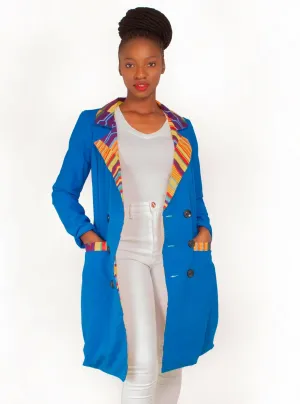 Da'joy Fashions Bastet Coat - Blue