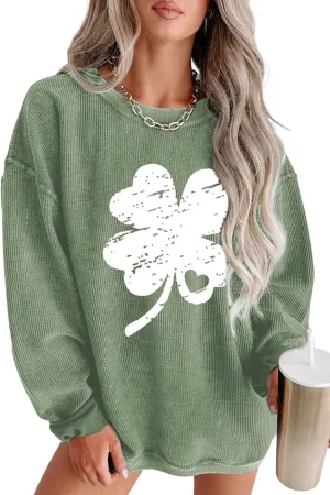 Deer Lady 2025 Mardi Gras Sweatshirt Women Seqin Long sleeve Casual Pullover Tops Oversized Crewneck Tee