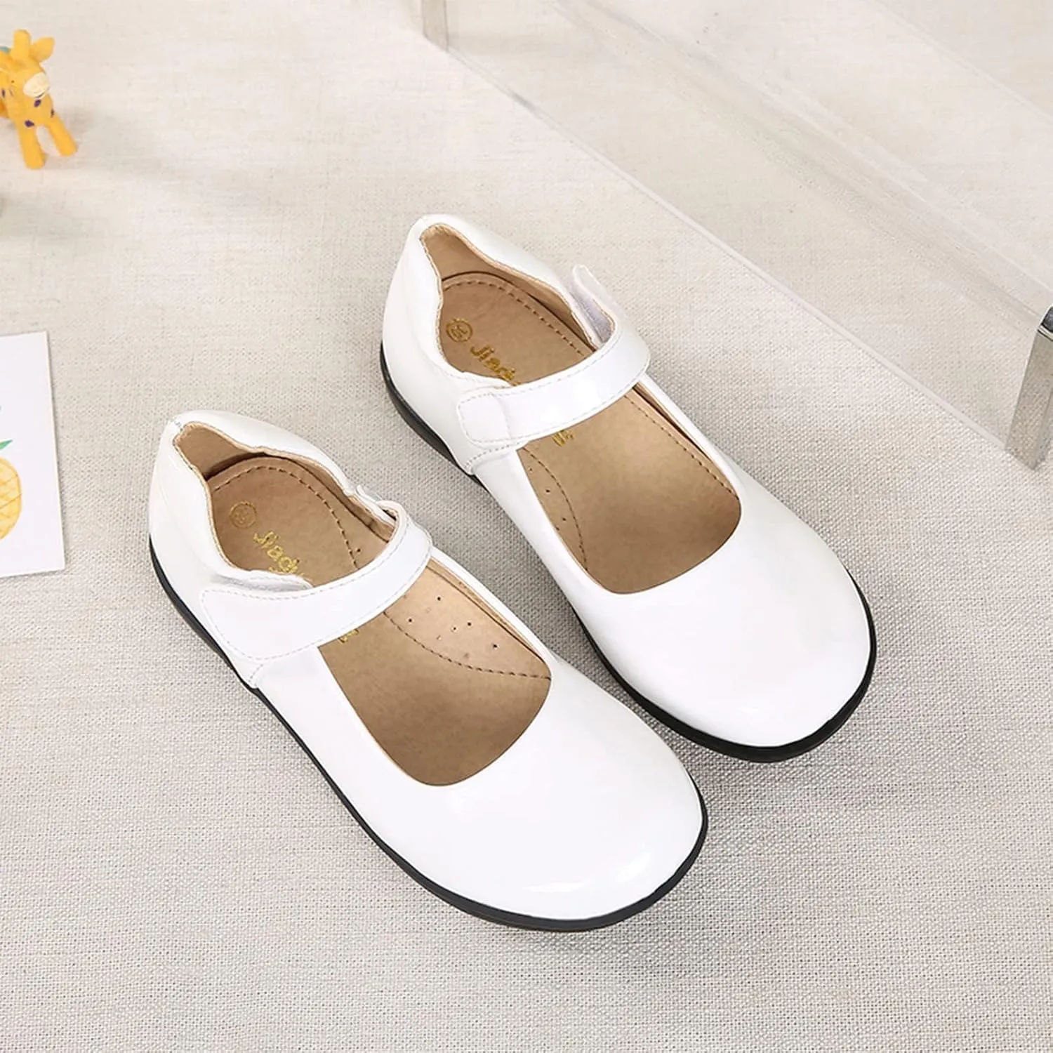 Fashion Summer and Autumn Girls Leather Shoes Boots Student Dress Shoes Performance Shoes Hook Toddler Girl Boots Cat