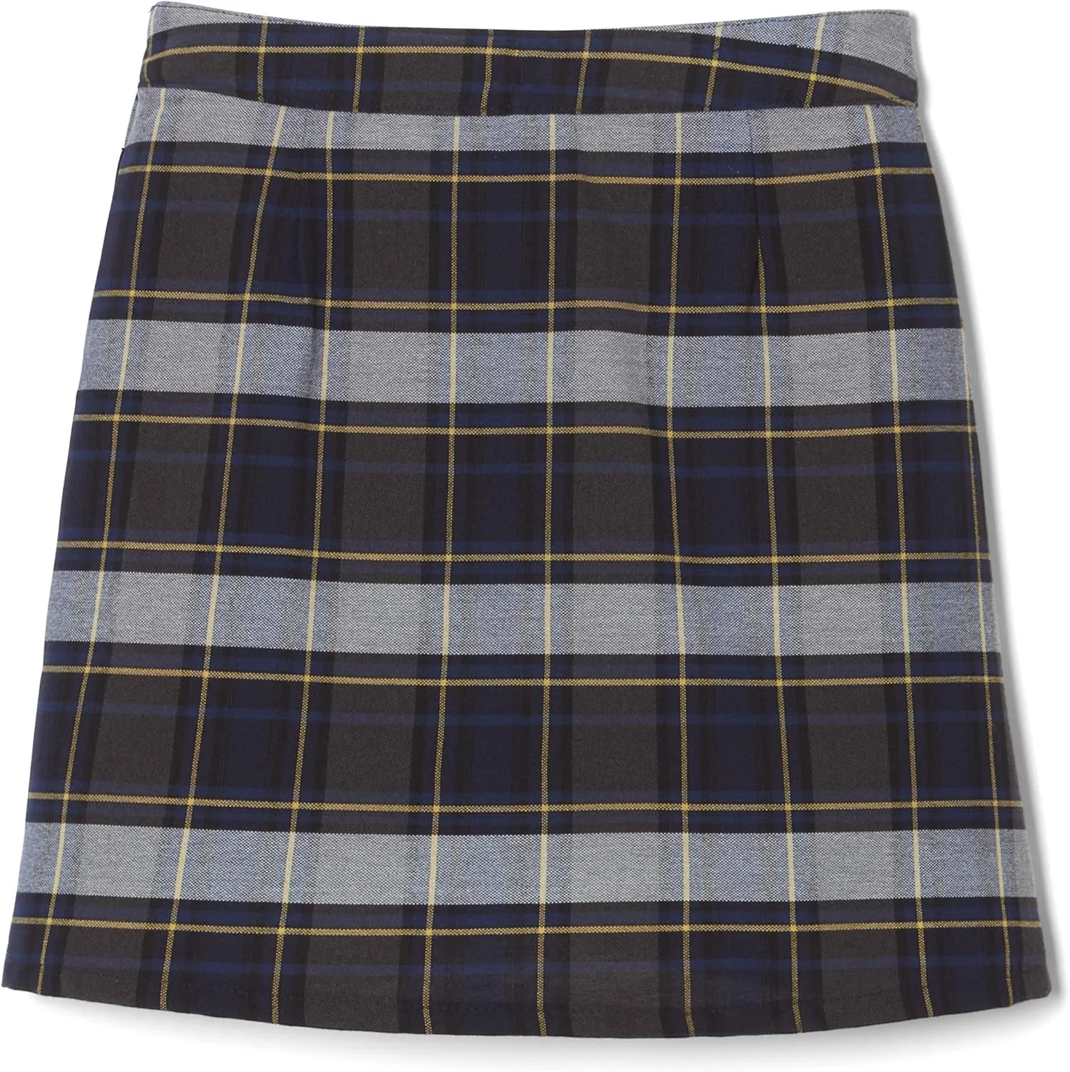 French Toast Girls' Adjustable Waist Pleated-Front Two-tab Scooter Skirt