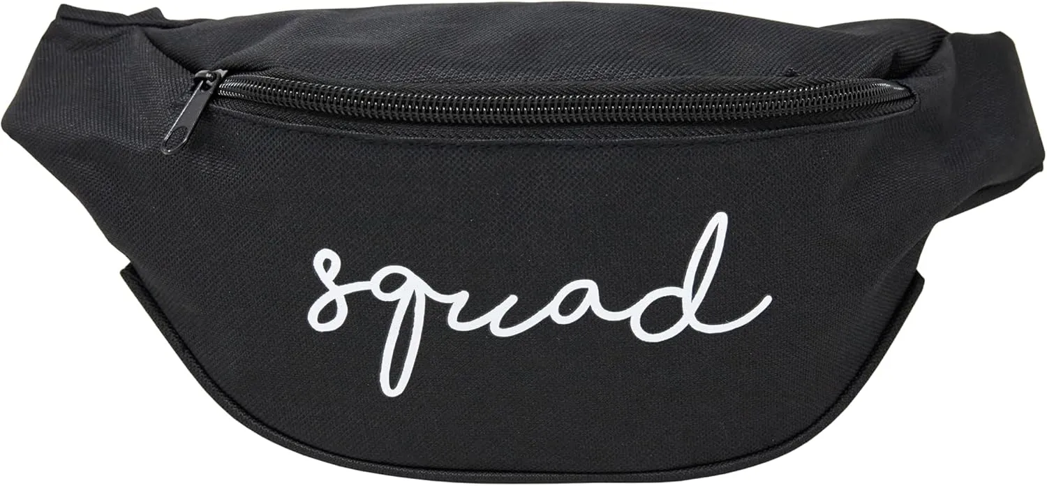Funky Junque Bachelorette Belt Bag - Squad (Black)