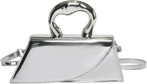 Glossy Top Handle Satchel Bag for Women PU Leather Small Flap Crossbody Shoulder Bag Fashion Handbag and Pursebag2402OWOISS