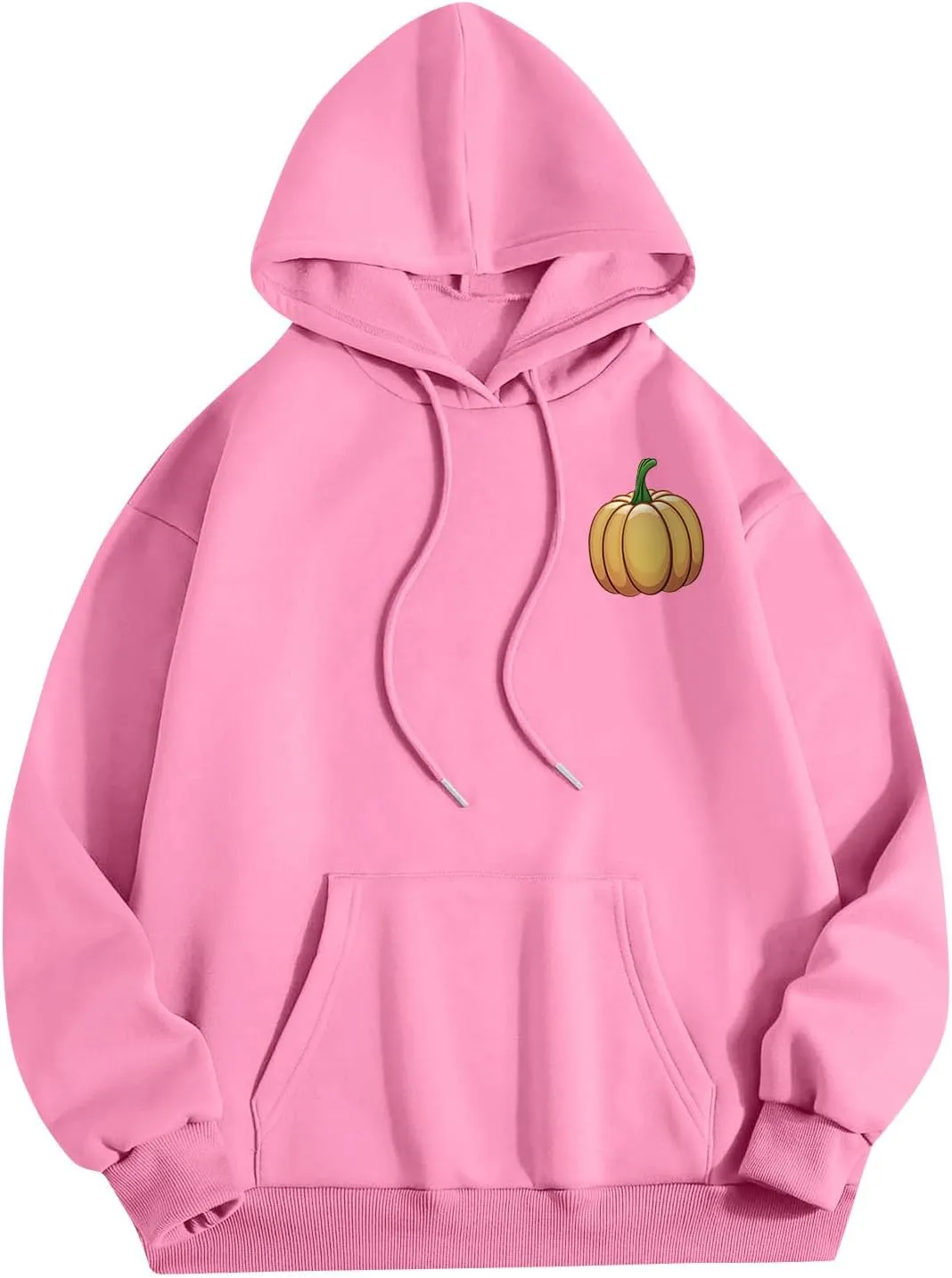 Hoodies For Teen Girls Long Sleeve O Neck Casual Drawstring Letter Printed Pullover Tops