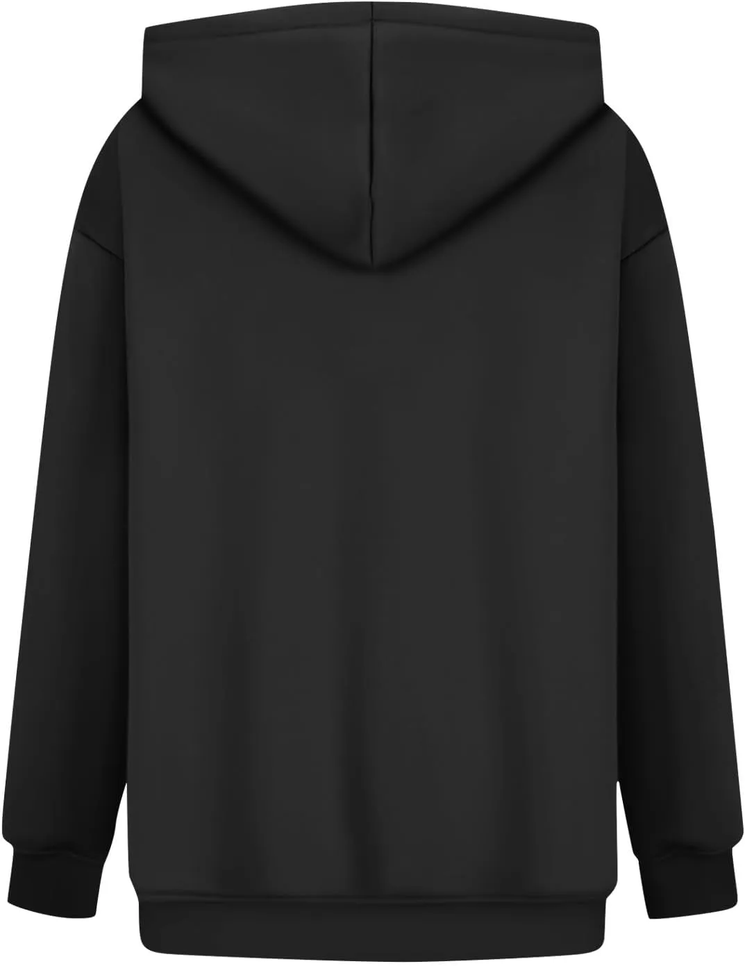 Hoodies for Women Preppy Fleece Pullover Preppy Long Sleeve Oversized Sweatshirts with Pockets Winter Sweatshirt