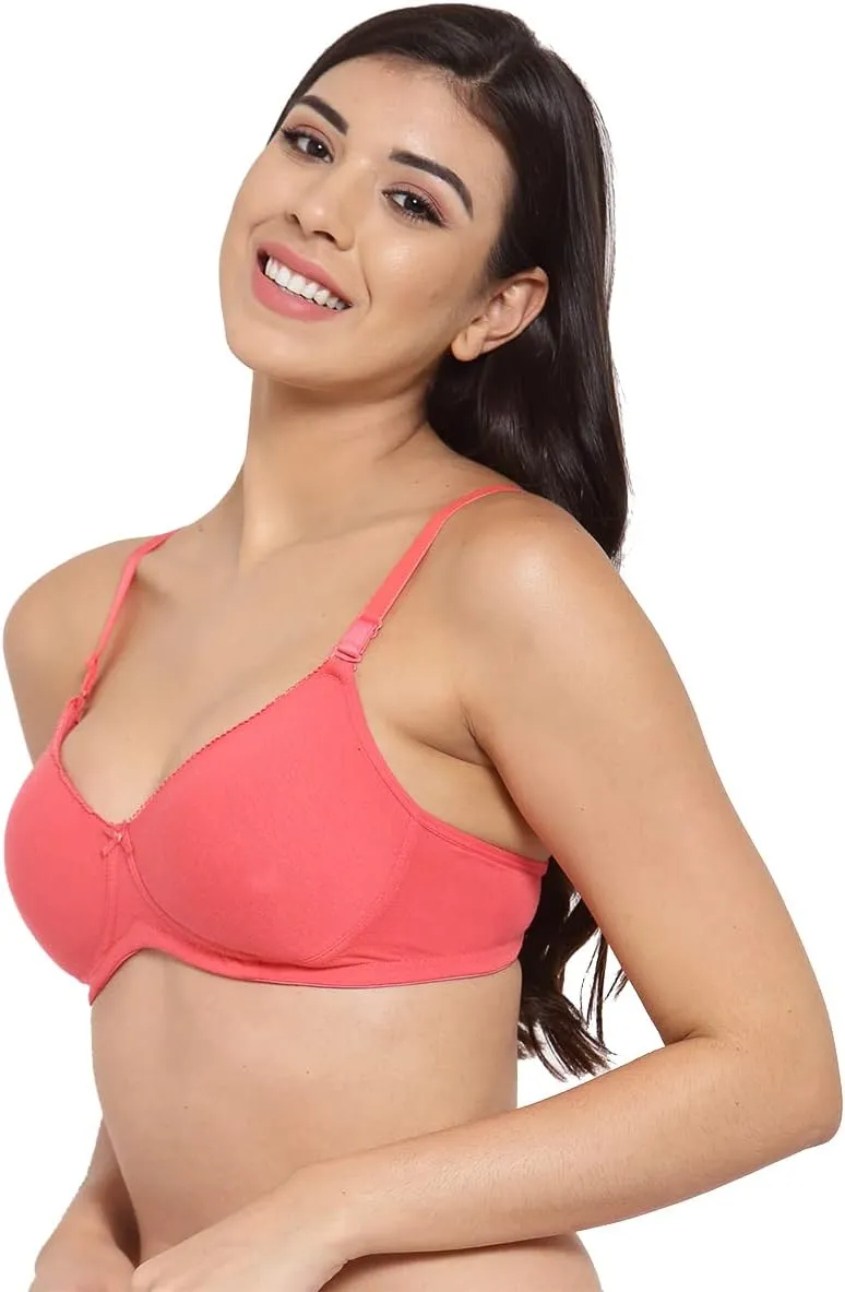 Inner Sense Organic Cotton Healthy Padded t-Shirt Bra