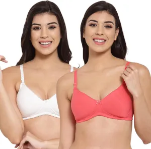Inner Sense Organic Cotton Healthy Padded t-Shirt Bra