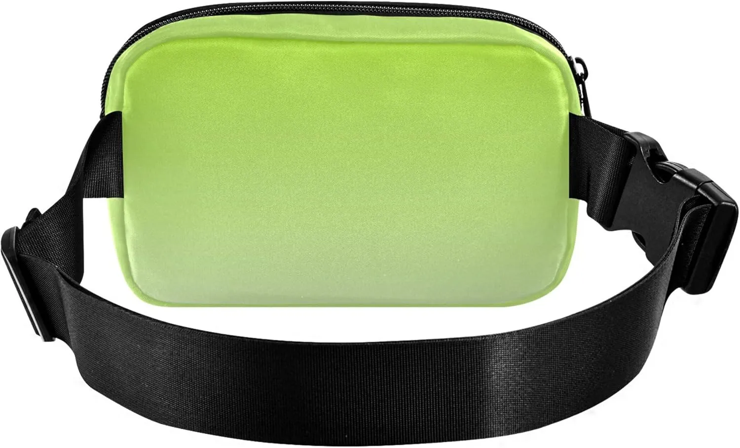 Lemon Green Honeydew Gradient Women Fanny Packs Waterproof Hip Bag Belt Purse Funky Crossbody Waist Bag