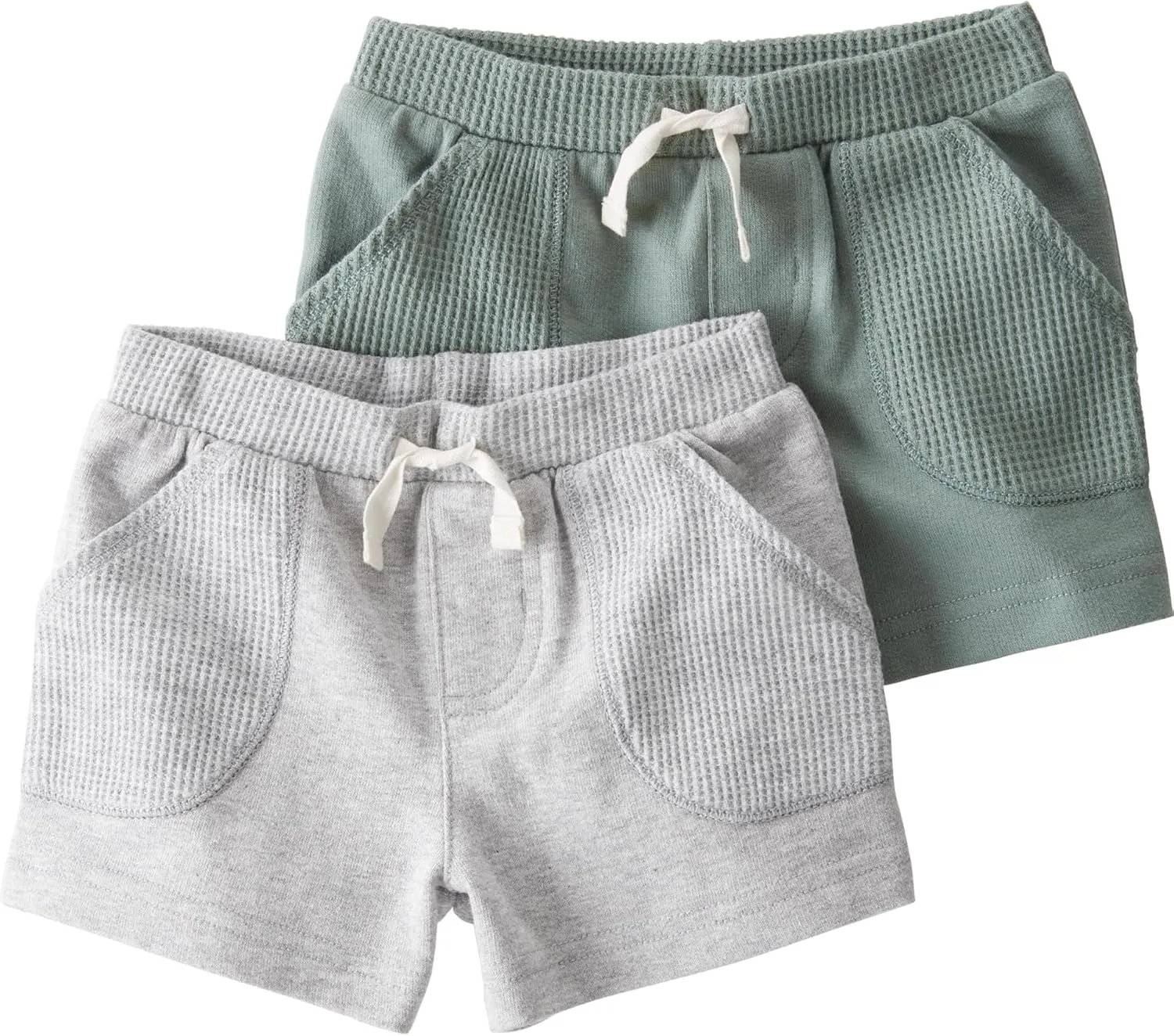 little planet by carter's Baby 2-Pack Shorts Made with Organic Cotton
