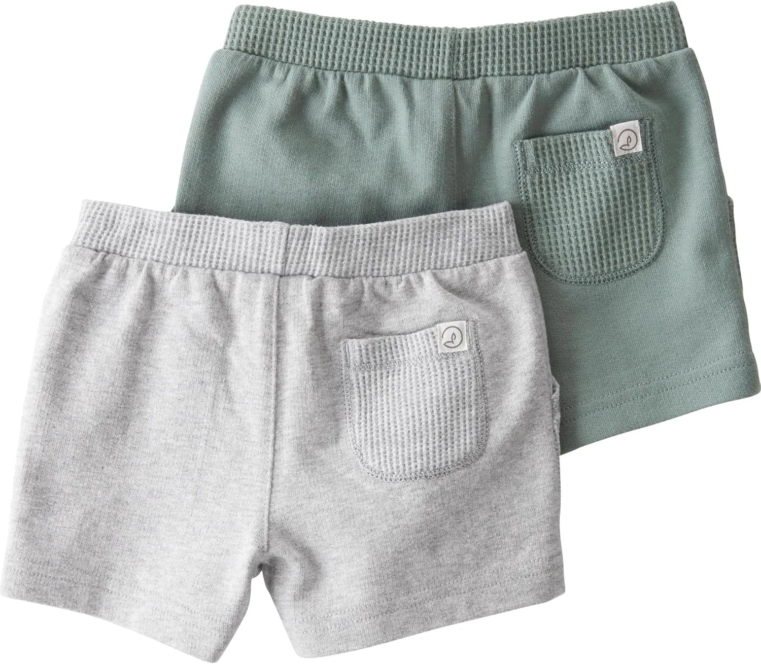 little planet by carter's Baby 2-Pack Shorts Made with Organic Cotton