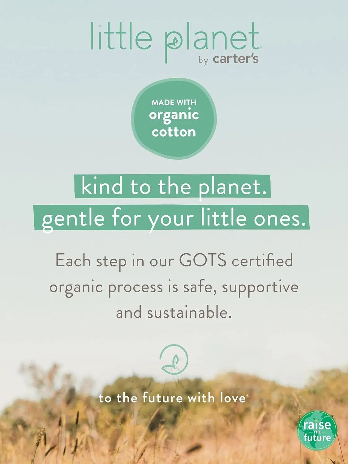 little planet by carter's Baby 2-Pack Shorts Made with Organic Cotton