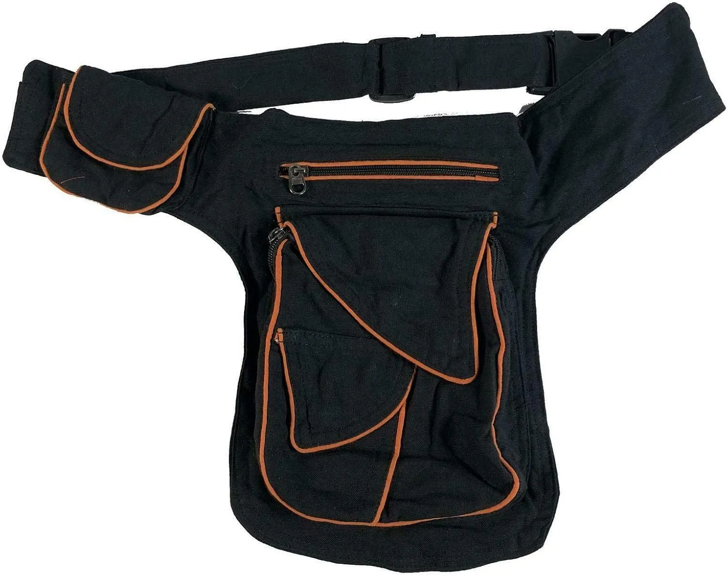 Ltd Mens Cotton Hip Waist Belt Bum Bag Bumbag Travel Money Belt Wallet Pouch