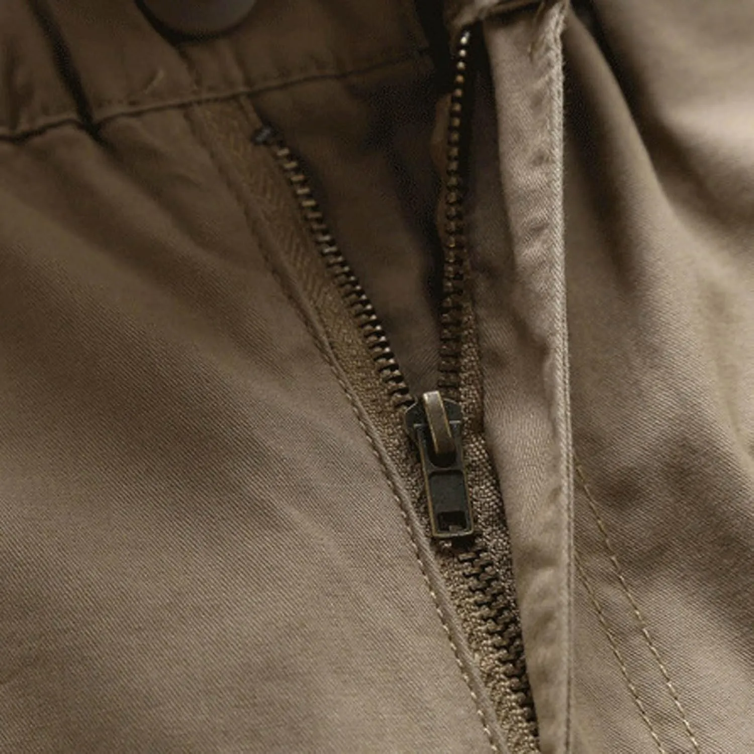 Mens Cargo Pants Straight Leg Capri Pants Lightweight Solid Color Work Pants Casual Multiple Pockets Hiking Sweatpants
