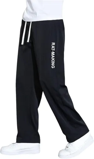 Mens Casual Joggers Pants Drawstring Pants Outdoor Sweatpants,Quick Dry Pull-On Stretch Athletic Hiking Pant Trousers