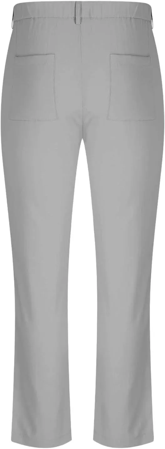 Mens Dress Casual Pants Plain Flat Front Pant Lightweight Beach Slacks Outdoor Fashion Summer Trouser with Pockets