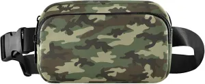 Military Camouflage Fanny Packs Women Waterproof Belt Bag Hip Pouch Cute Waist Pouches for Men