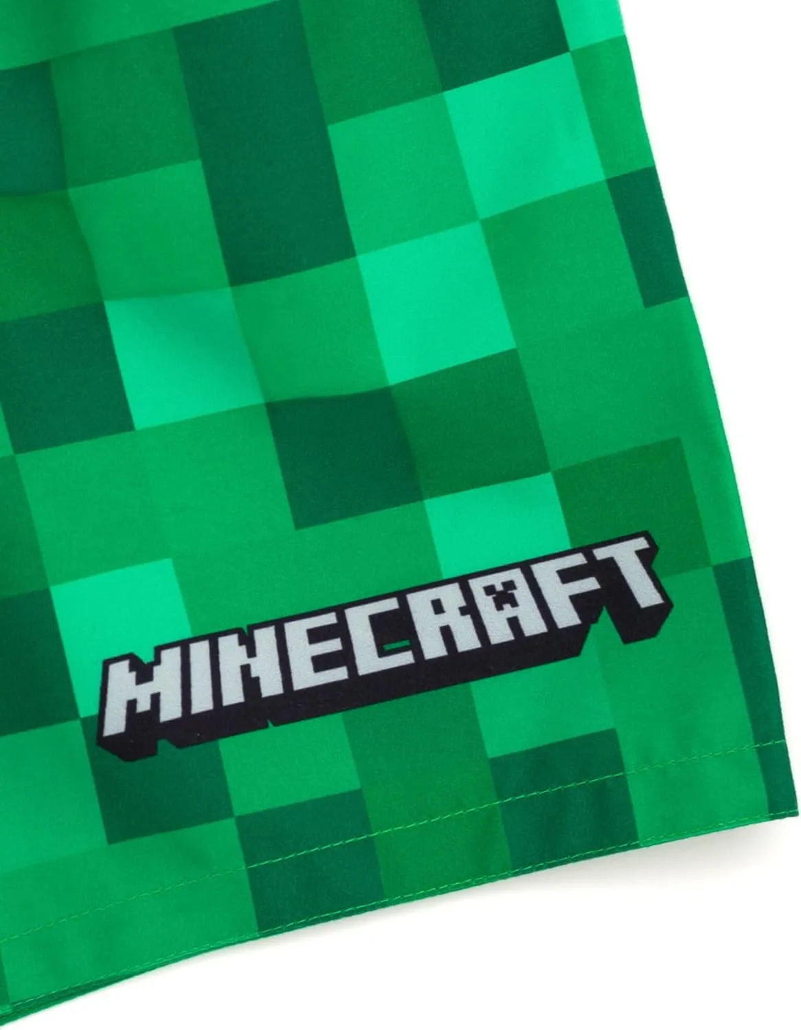 Minecraft UPF 50  Swim Trunks Bathing Suit Toddler to Big Kid Sizes (4T - 18-20)