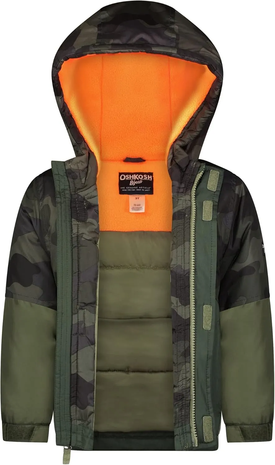 OshKosh B'Gosh Boys' Ski Jacket and Snowbib Snowsuit Set