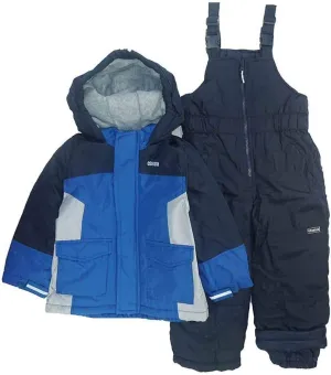 OshKosh B'Gosh Boys' Ski Jacket and Snowbib Snowsuit Set
