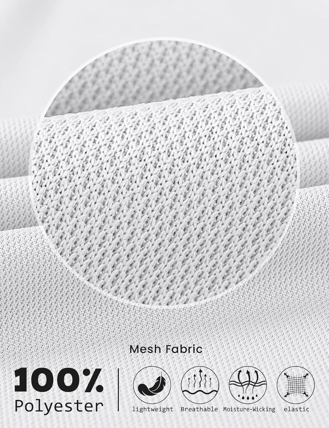 TBMPOY Men's Polo Shirts with Pocket Golf Long Sleeve Quick Dry Lightweight Collared Stylish Moisture Wicking Business Tennis