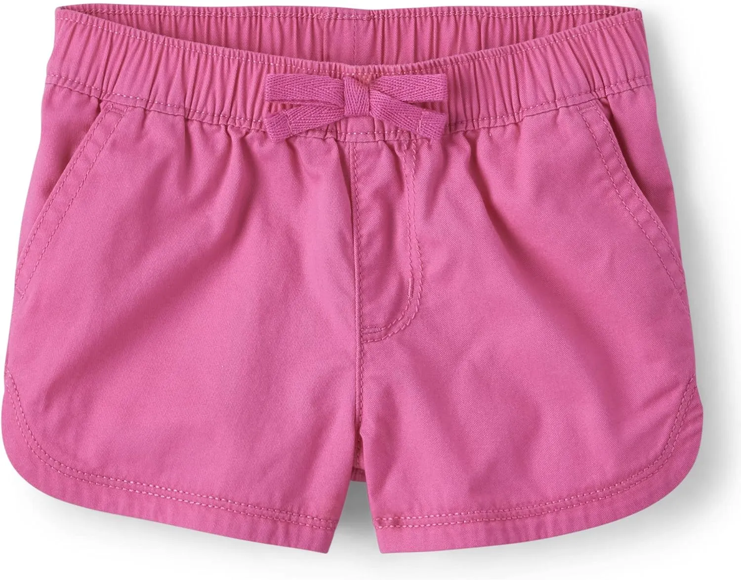 The Children's Place Baby Toddler Girls' Cotton Pull on Shorts
