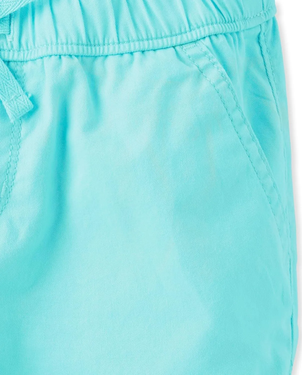 The Children's Place Girls' Twill Pull on Shorts