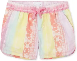 The Children's Place Girls' Twill Pull on Shorts