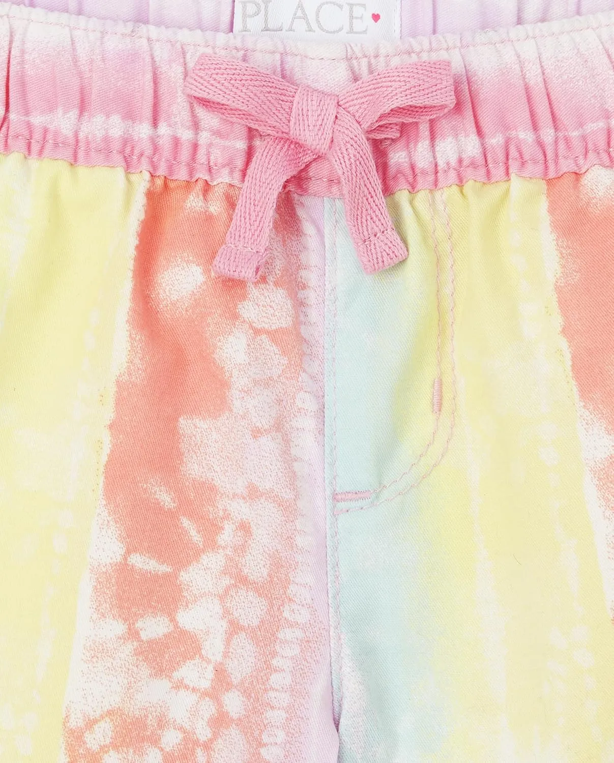 The Children's Place Girls' Twill Pull on Shorts
