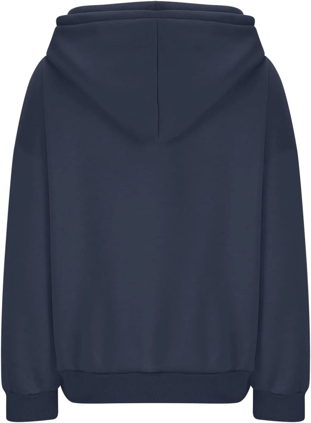 Top Coat for Women Long Sleeve Sweatshirts High Neck Hoodies Plain Daily Basic Tees Fall Dressy Casual Shirts