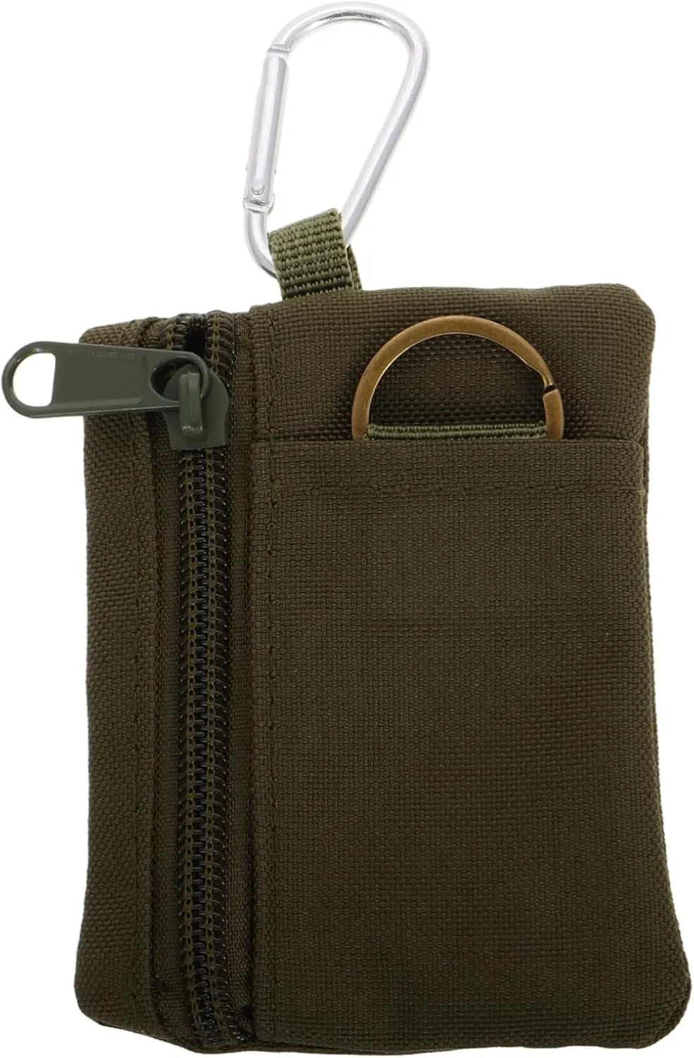 VALICLUD Zipper Pouch Organizer for Outdoor Activities Multi Functional Waist Coin Purse for Travel Hiking and Everyday Use Lightweight Durable Keychain Pouch for Boys and Men