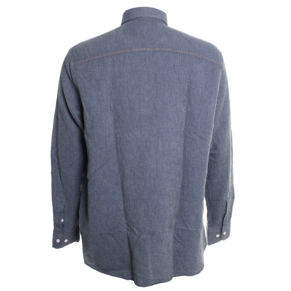 Washed Waffle LS Shirt