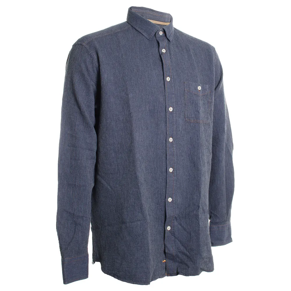 Washed Waffle LS Shirt