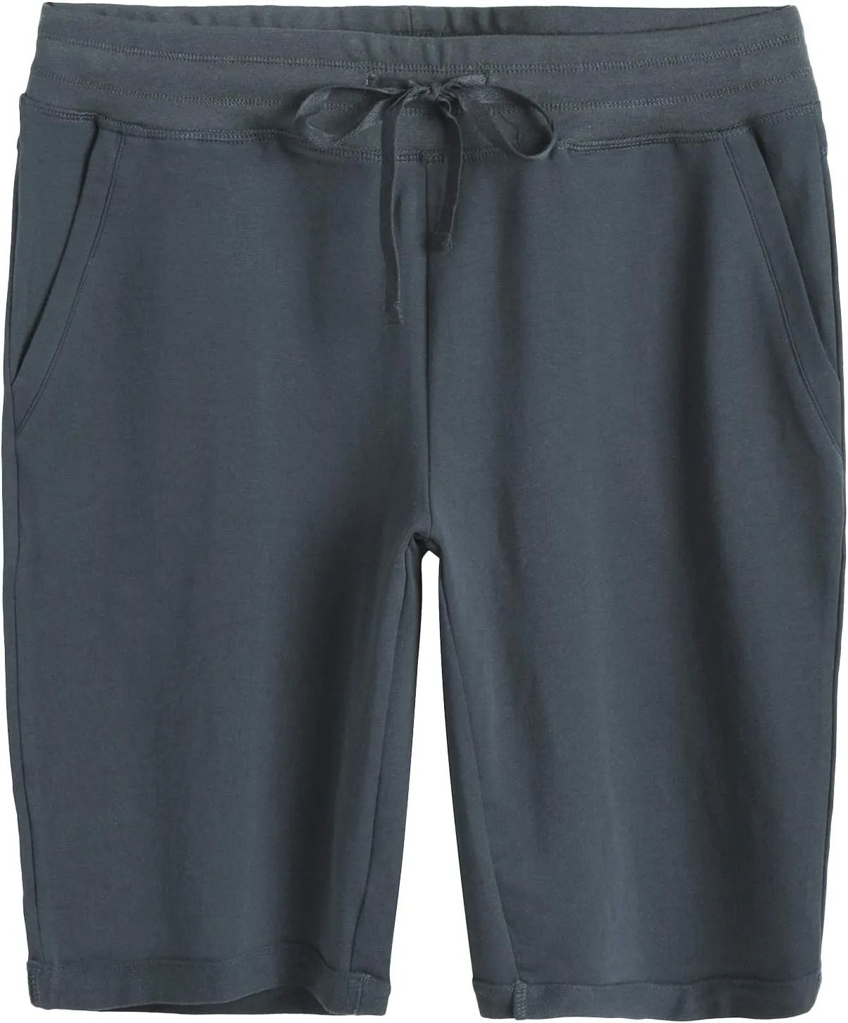 Weintee Women's Cotton Bermuda Shorts with Pockets