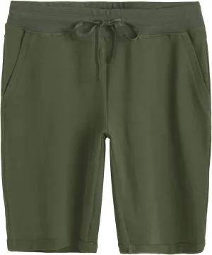 Weintee Women's Cotton Bermuda Shorts with Pockets