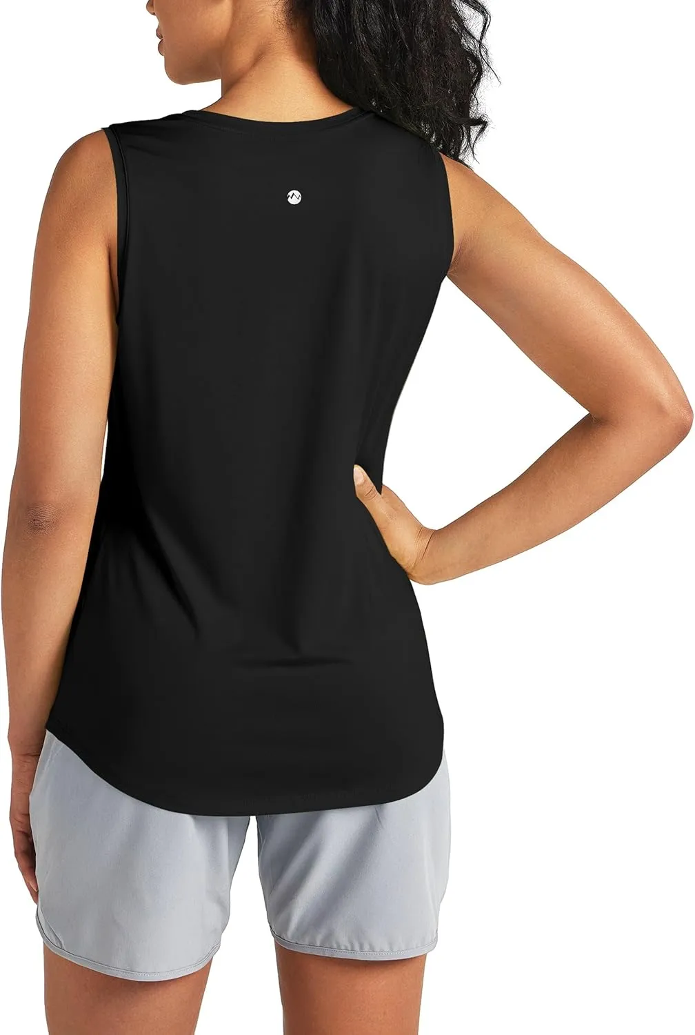 Willitsports Women's Workout Tank Tops Sleeveless Running Yoga Tops Quick Dry Active Shirts Gym Exercise Loose Fit