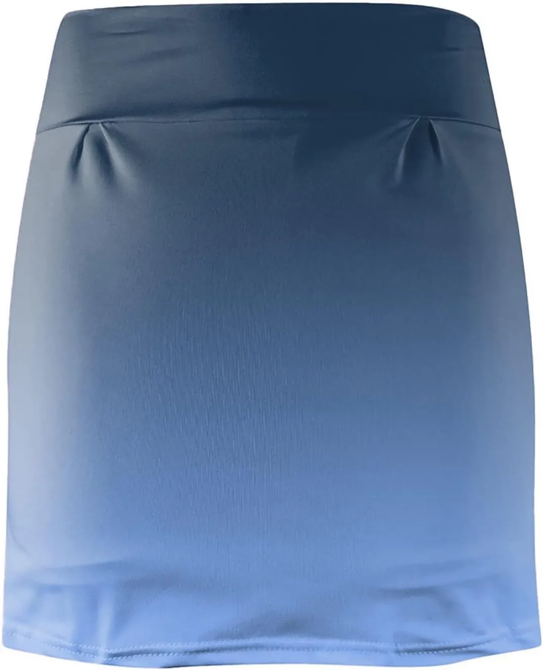 Women Gradient Colour Skirt Shorts Ladies Pleated Tennis Skirts Short Regular Fit Fake Two Piece Half Trouser 2025