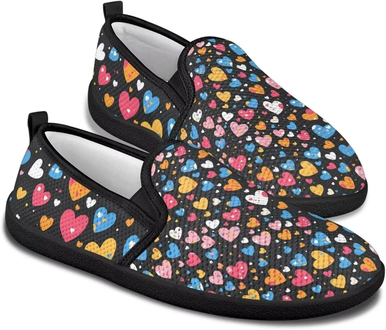 Women's Art Painted Travel Shoes Shoes Slip On Casual Mesh Loafers Lightweight Comfort Fashion Outdoor Sneaker for Ladies US Size 6-11
