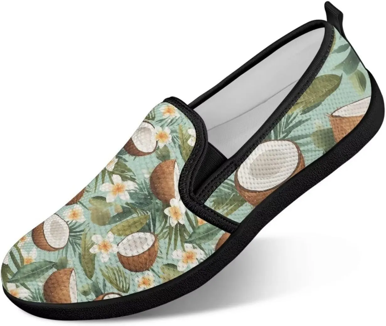 Women's Art Painted Travel Shoes Shoes Slip On Casual Mesh Loafers Lightweight Comfort Fashion Outdoor Sneaker for Ladies US Size 6-11