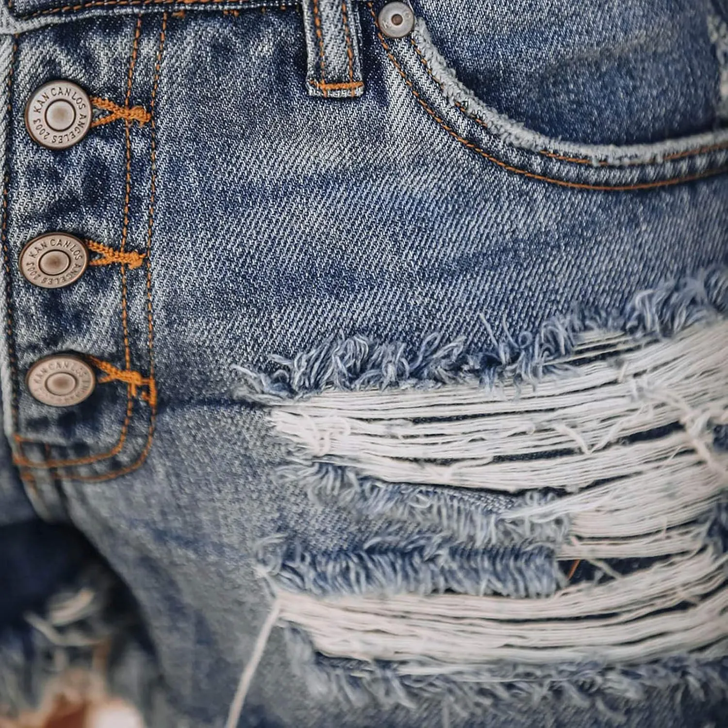 Womens High Waist Distressed Cut Off Ripped Jeans Denim Shorts Stretch Summer Casual Mid Rise Raw Hem Hot Jean Shorts