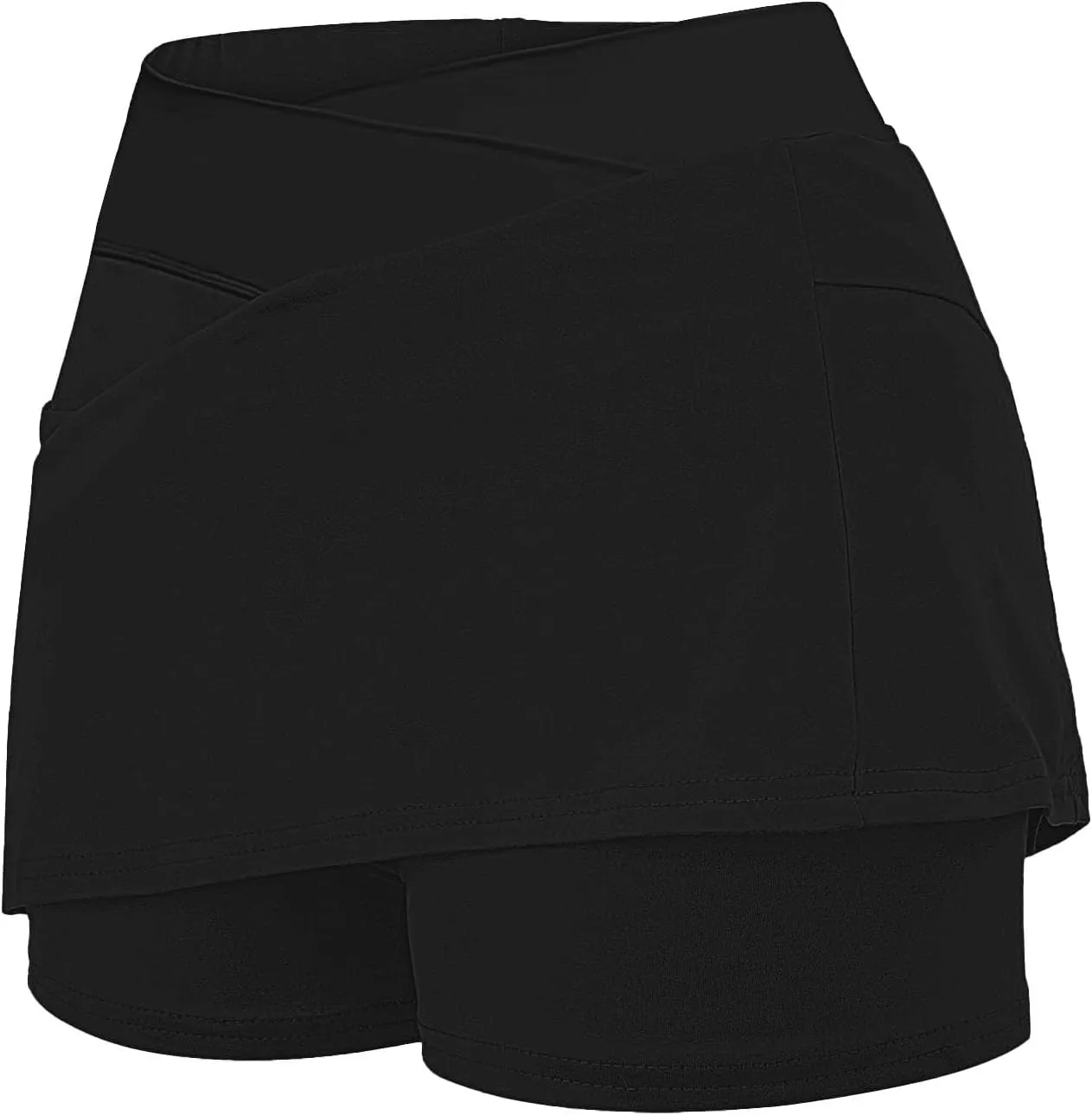 Women's Tennis Golf Skirts High Waisted Yoga Shorts for Athletic Skorts Sports Running Pickleball with Pockets