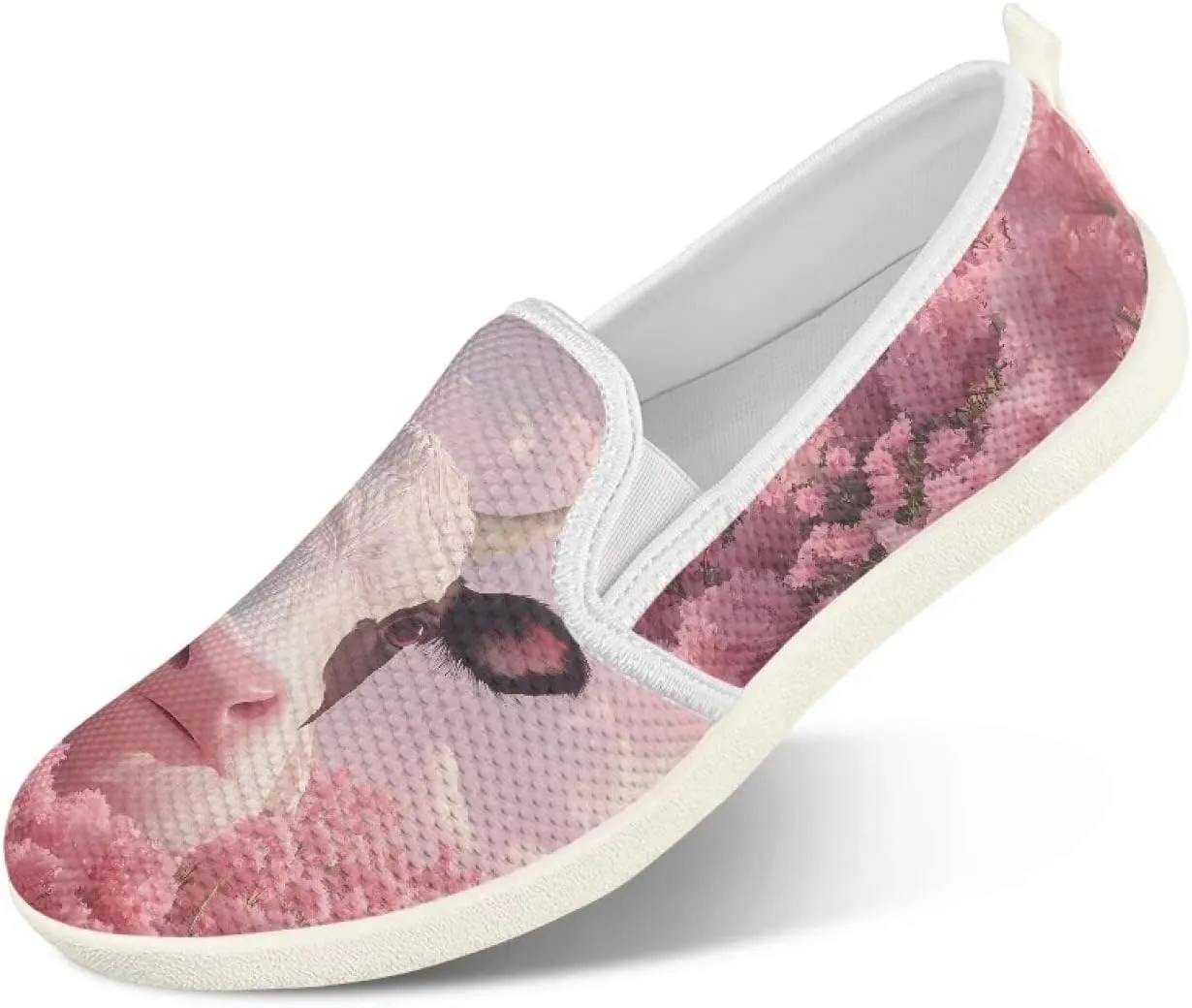 Women's Walking Travel Shoes Slip On Casual Loafers Lightweight Comfort Art Painted Fashion Sneaker for Ladies US Size 6-11
