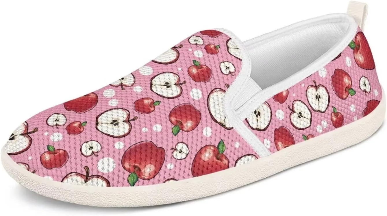 Women's Walking Travel Shoes Slip On Casual Loafers Lightweight Comfort Art Painted Fashion Sneaker for Ladies US Size 6-11