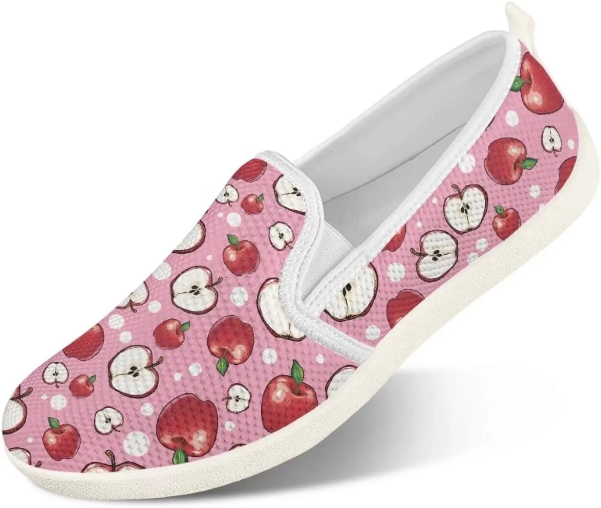 Women's Walking Travel Shoes Slip On Casual Loafers Lightweight Comfort Art Painted Fashion Sneaker for Ladies US Size 6-11