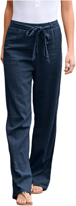 Women's Winter Warm Fleece Joggers Pants Winter Funky Yoga Pants with Pockets Fleece Lined Wide Leg